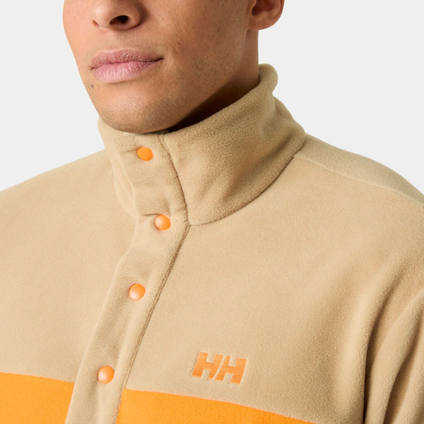 DAYBREAKER HUGG SNAP FLEECE, ELMWOOD, XXL