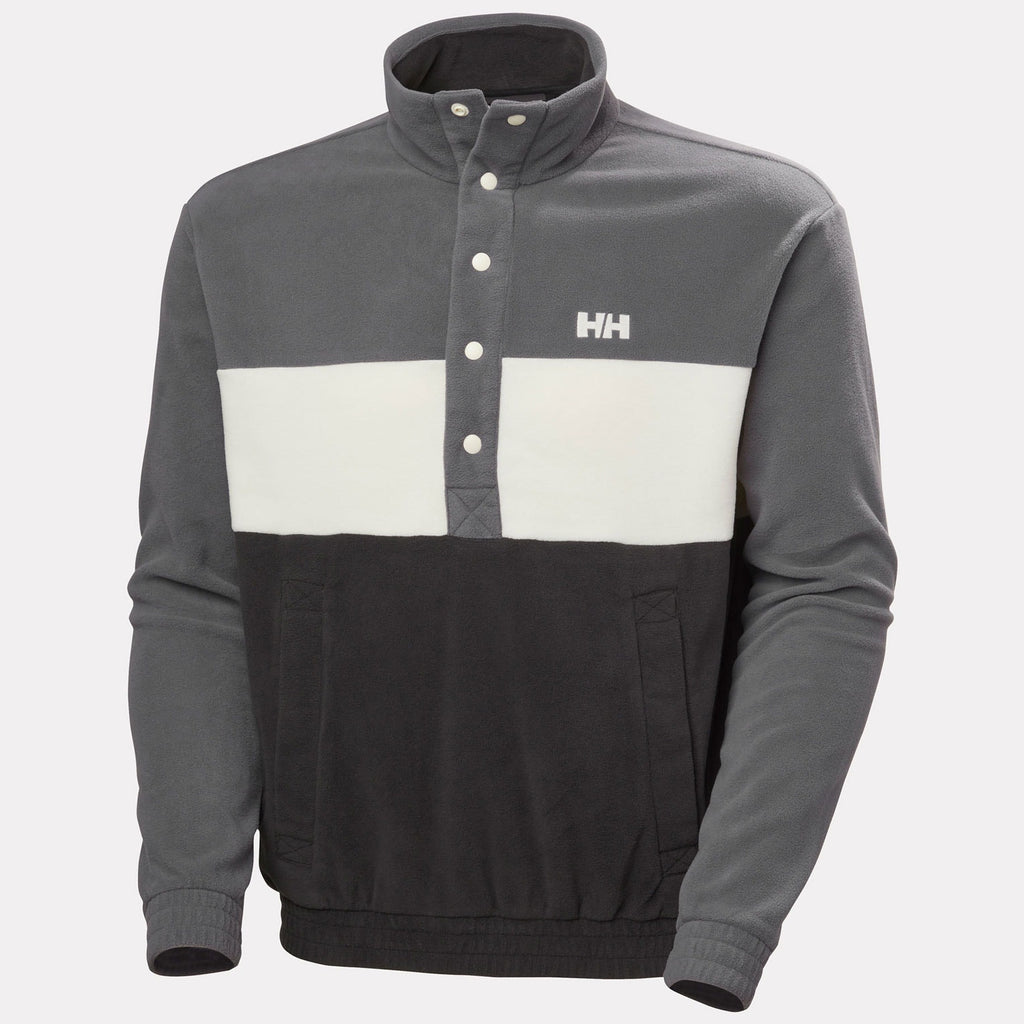 DAYBREAKER HUGG SNAP FLEECE, BLACK, XXL
