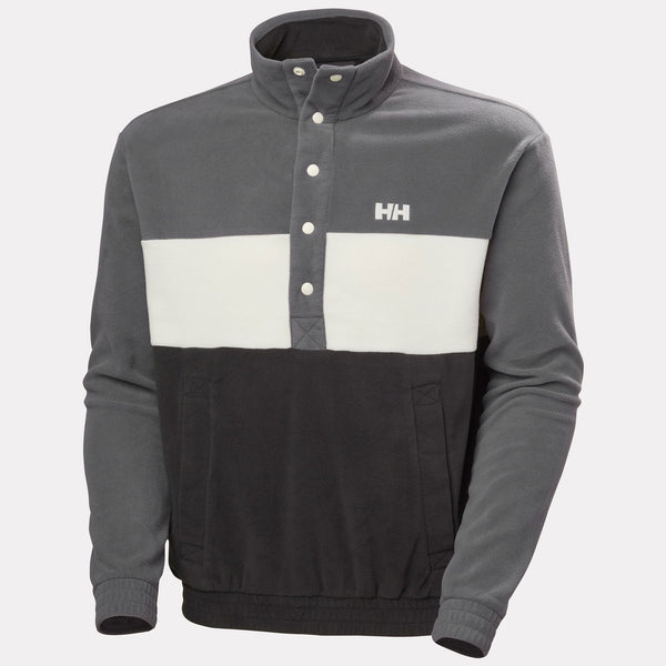 DAYBREAKER HUGG SNAP FLEECE, BLACK, XXL