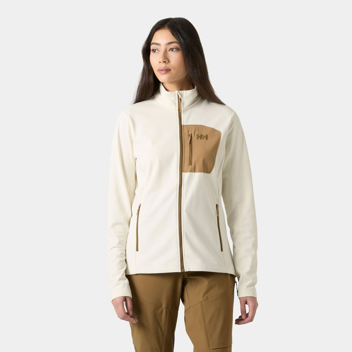 W VERSALITE FLEECE JACKET, SNOW, L