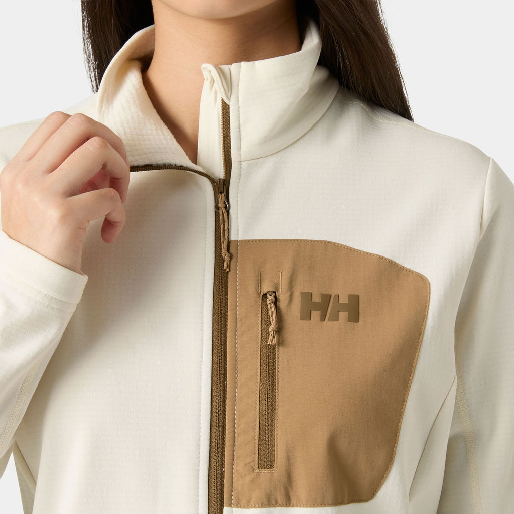 W VERSALITE FLEECE JACKET, SNOW, L