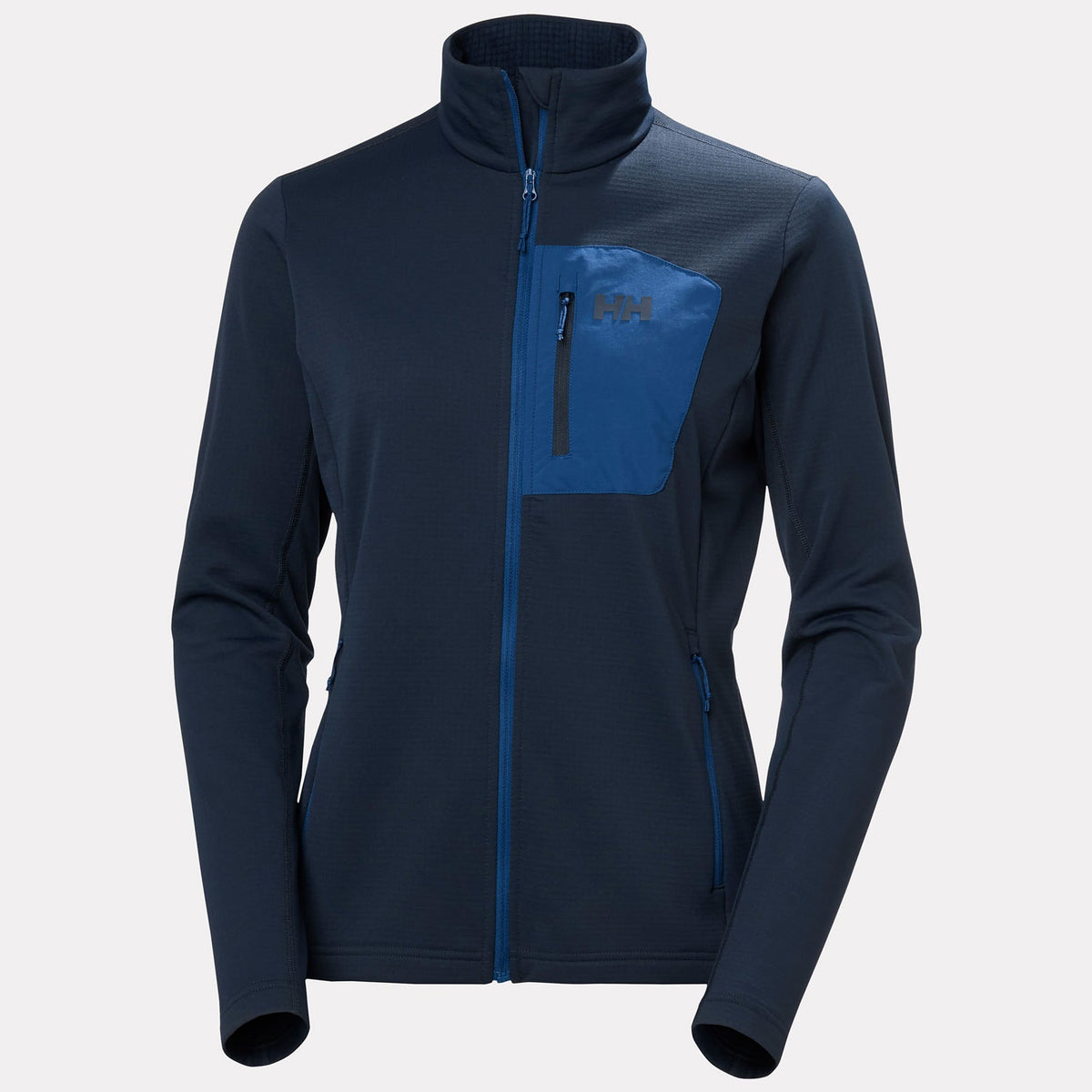 W VERSALITE FLEECE JACKET, NAVY, L