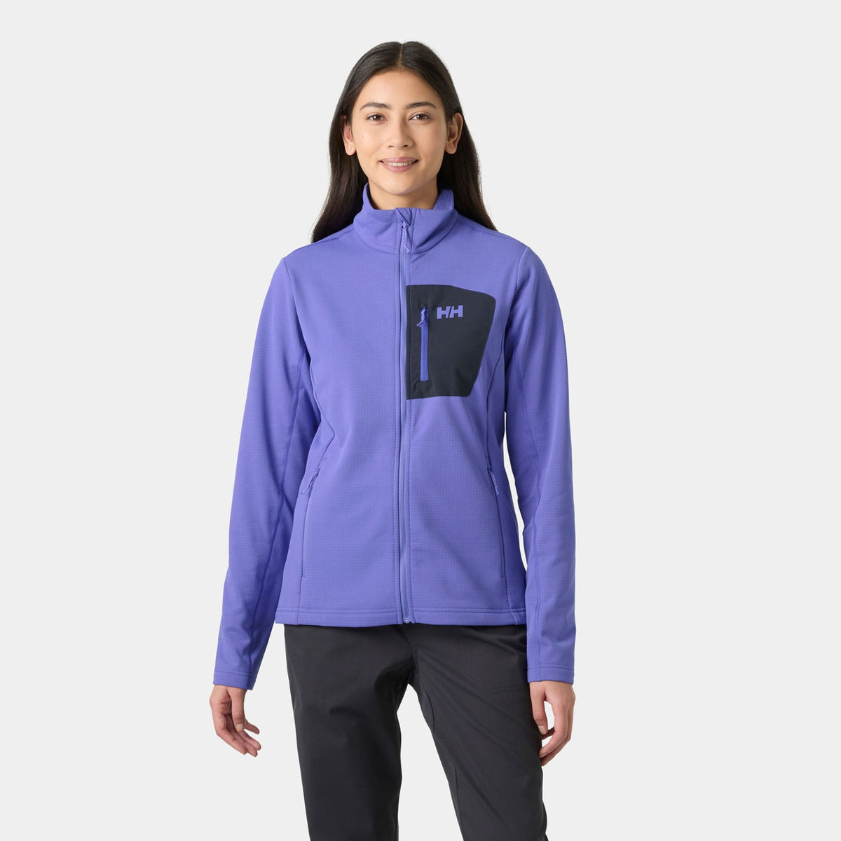 W VERSALITE FLEECE JACKET, ULTRA VIOLE, L