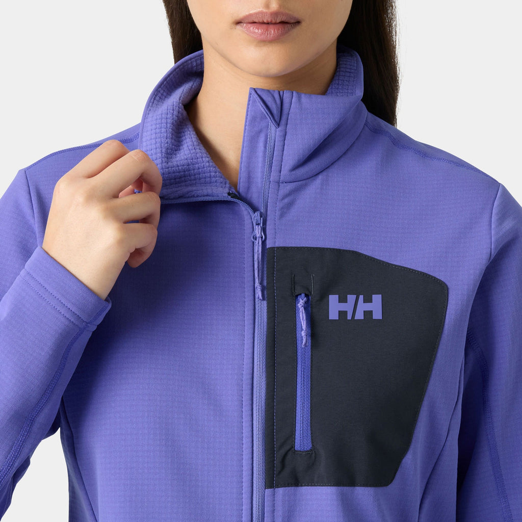 W VERSALITE FLEECE JACKET, ULTRA VIOLE, L