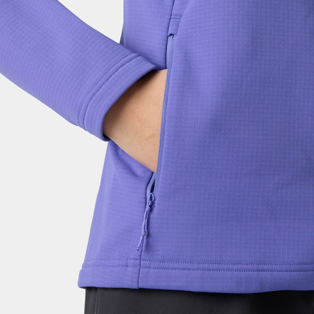 W VERSALITE FLEECE JACKET, ULTRA VIOLE, L