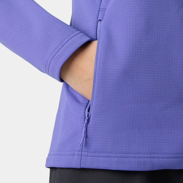 W VERSALITE FLEECE JACKET, ULTRA VIOLE, L
