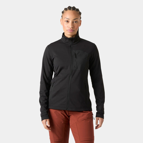 W VERSALITE FLEECE JACKET, BLACK, L