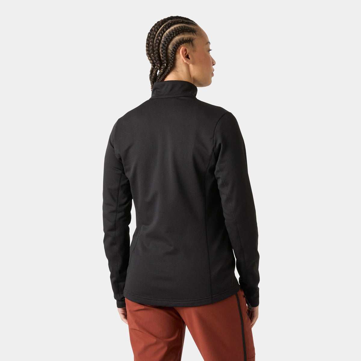 W VERSALITE FLEECE JACKET, BLACK, L