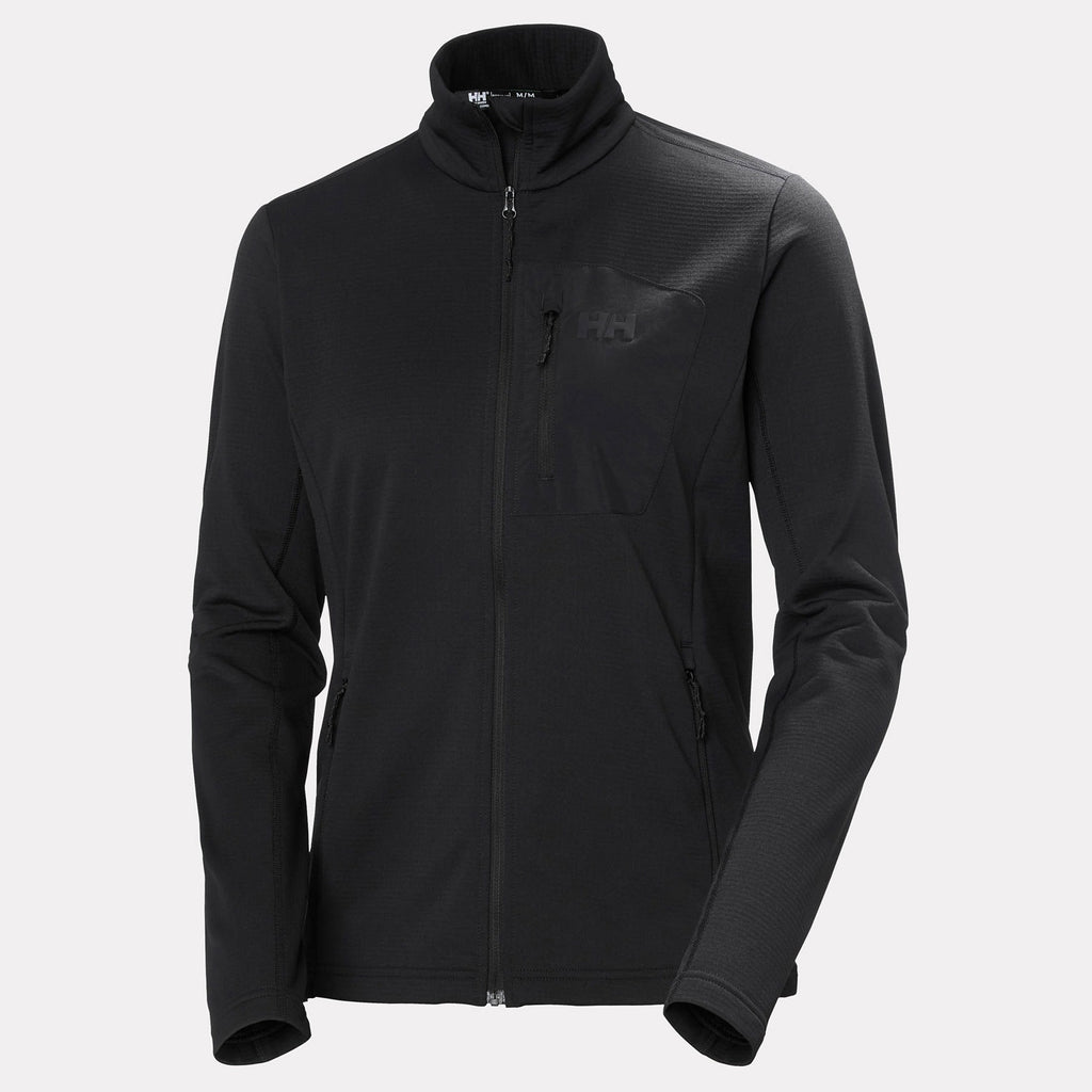 W VERSALITE FLEECE JACKET, BLACK, L