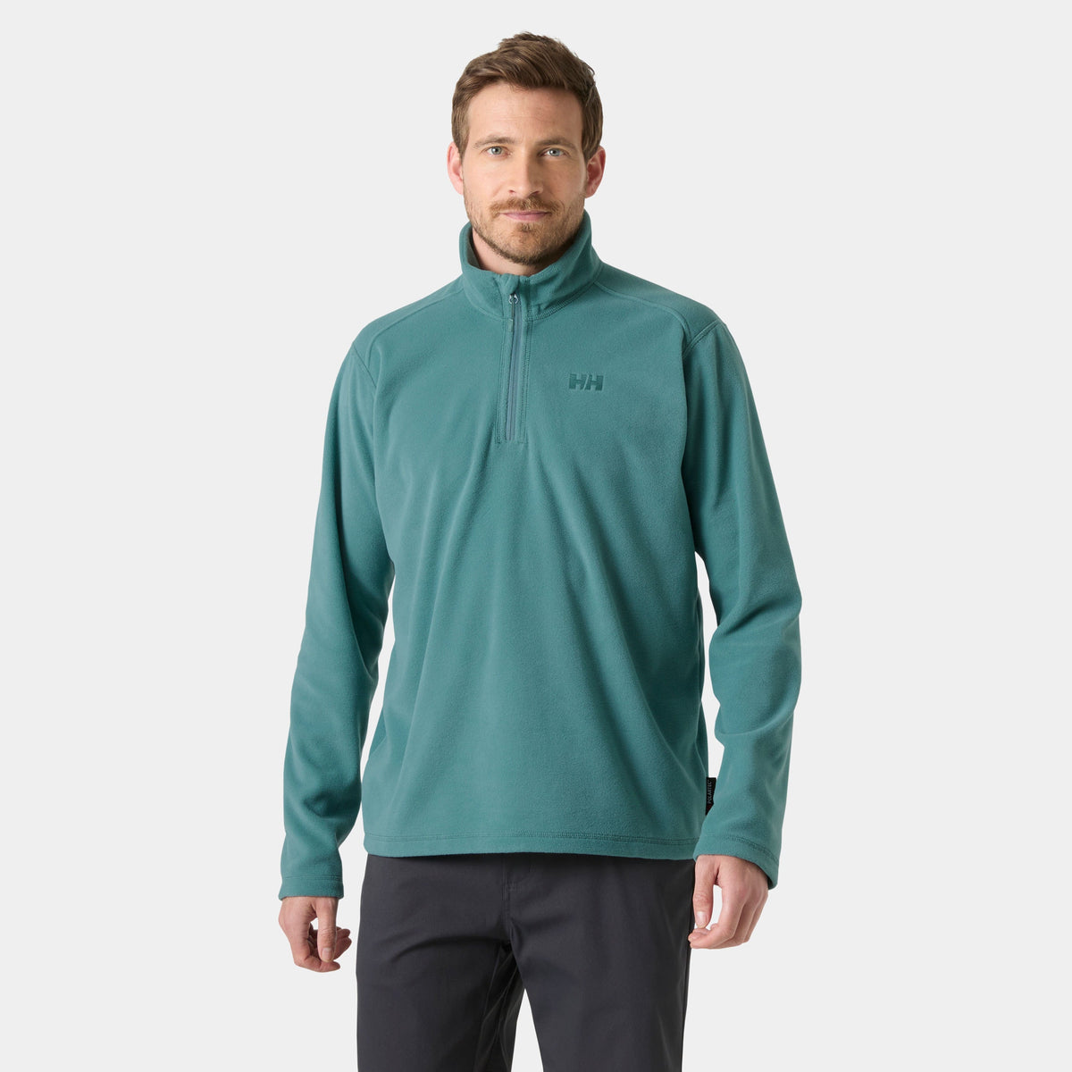 DAYBREAKER 1/2 ZIP FLEECE, OPAL GREEN, XXL