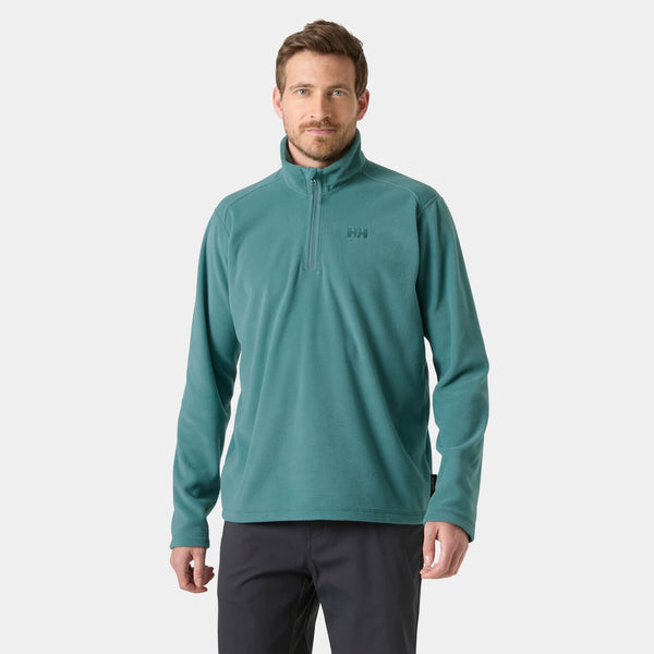 DAYBREAKER 1/2 ZIP FLEECE, OPAL GREEN, XXL