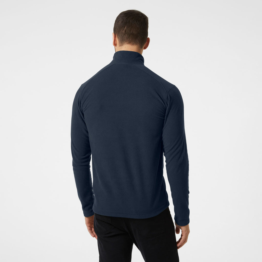 DAYBREAKER 1/2 ZIP FLEECE, NAVY, XXL