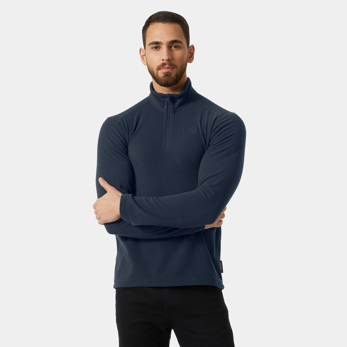 DAYBREAKER 1/2 ZIP FLEECE, NAVY, XXL