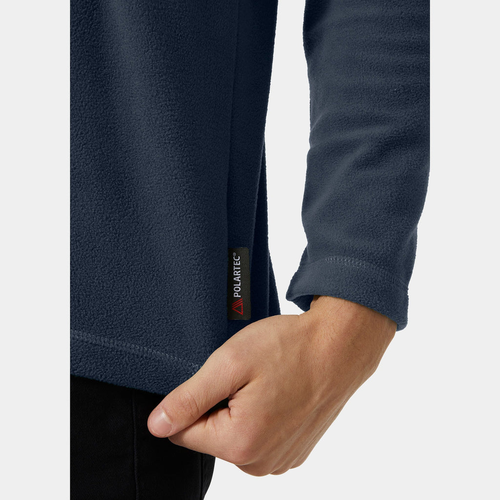 DAYBREAKER 1/2 ZIP FLEECE, NAVY, XXL