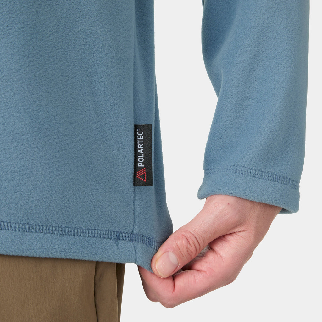 DAYBREAKER 1/2 ZIP FLEECE, WASHED NAVY, XXL