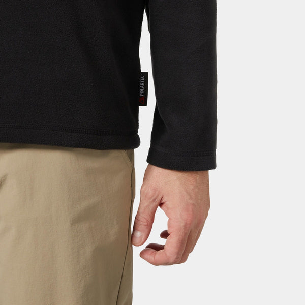 DAYBREAKER 1/2 ZIP FLEECE, BLACK, XXL