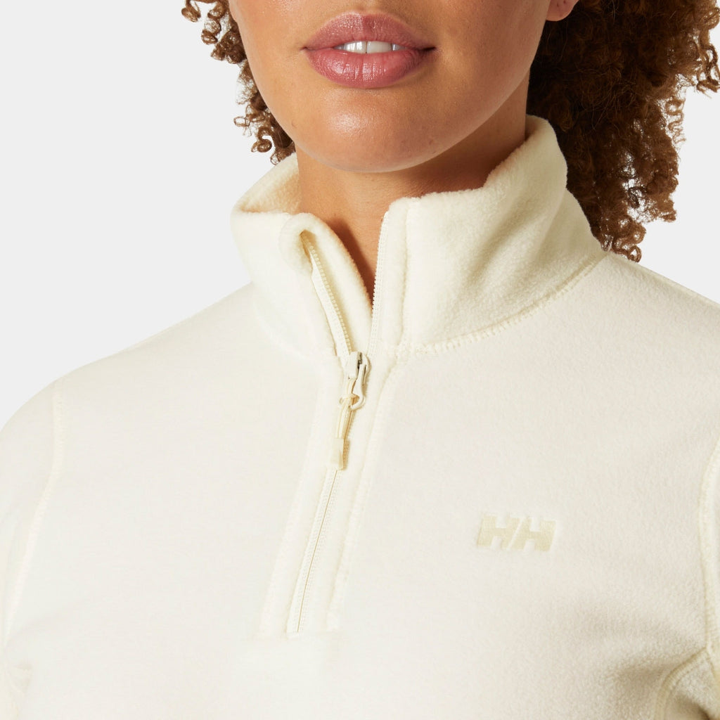W DAYBREAKER 1/2 ZIP FLEECE, SNOW, M