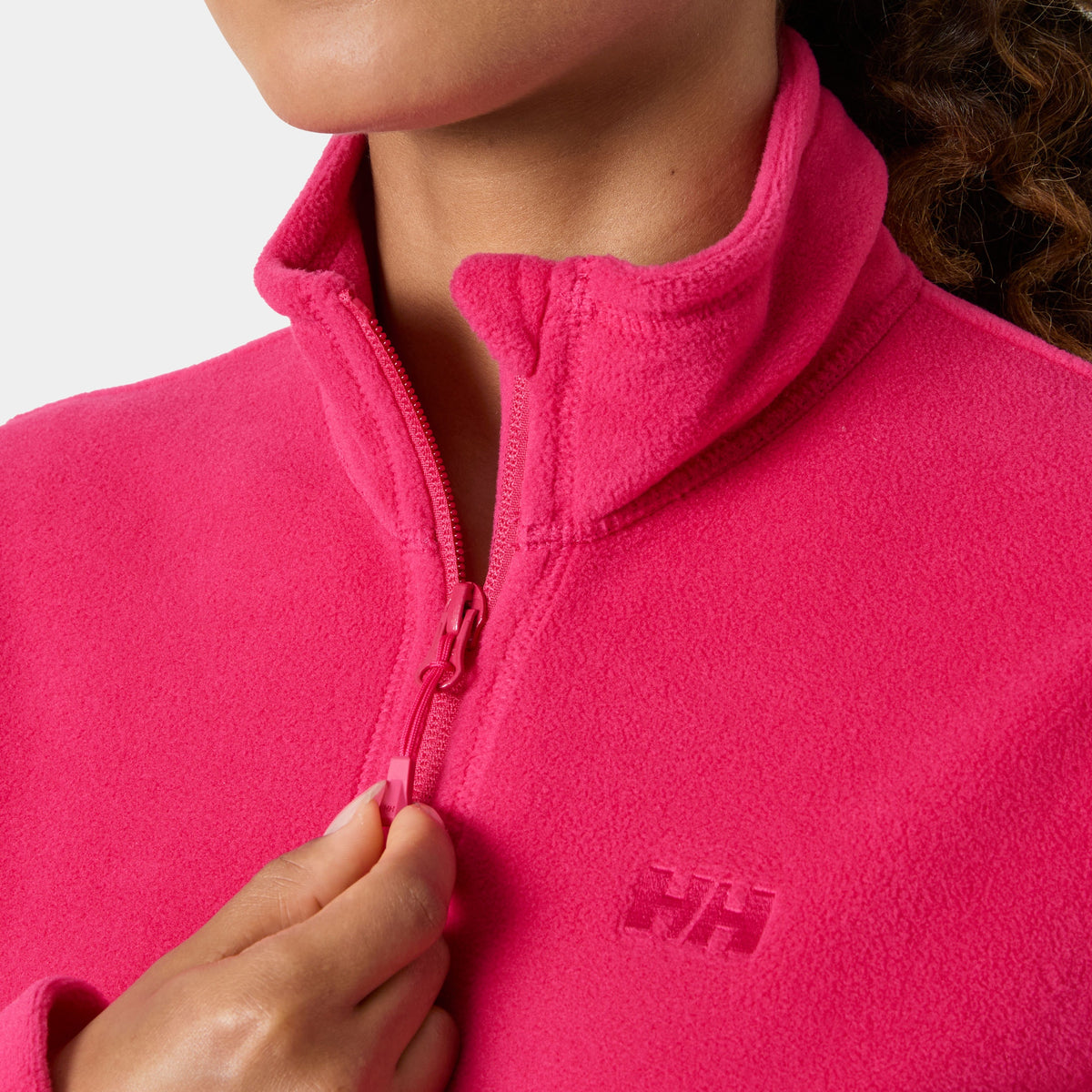 W DAYBREAKER FLEECE JACKET, CRANBERRY, S