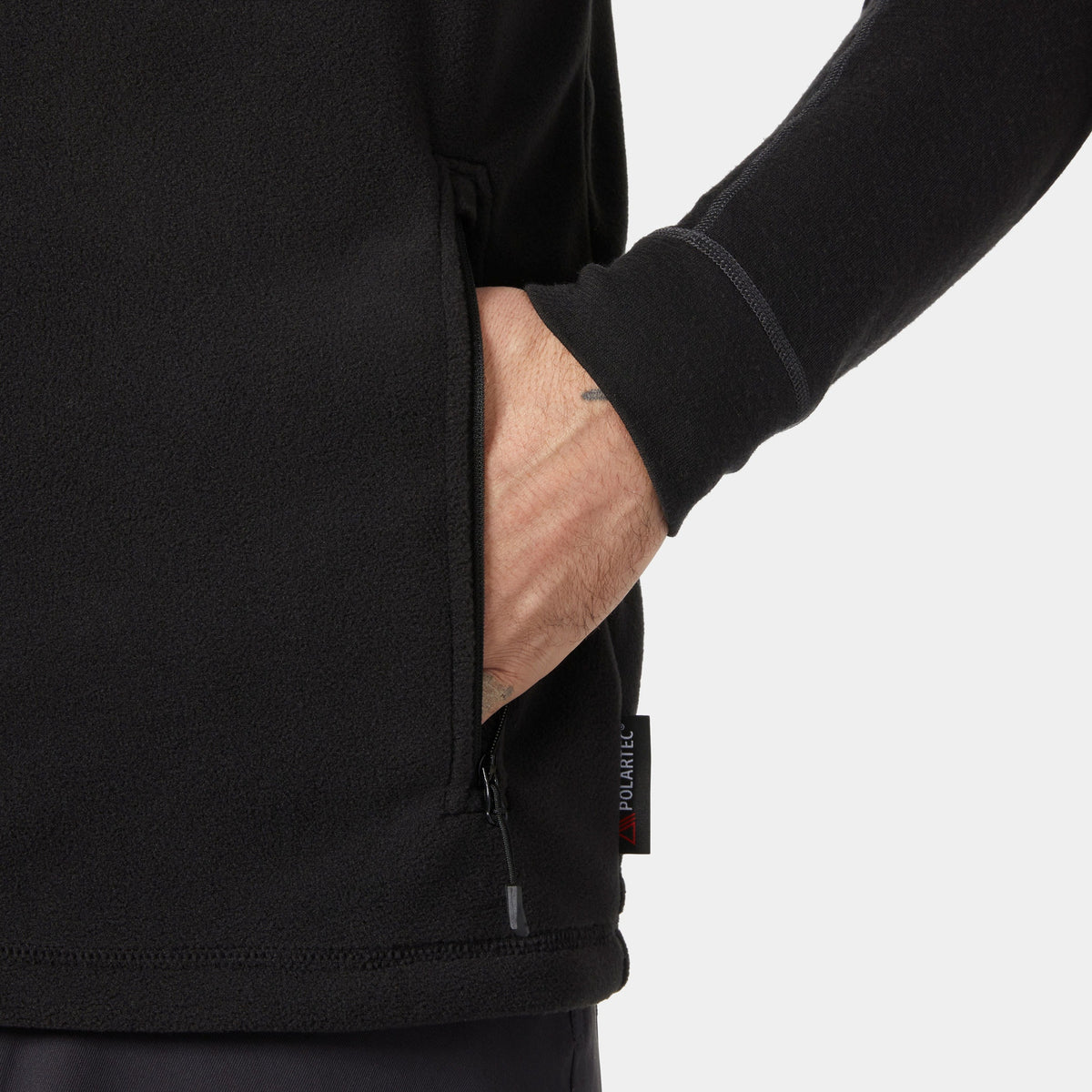 DAYBREAKER FLEECE VEST, BLACK, S