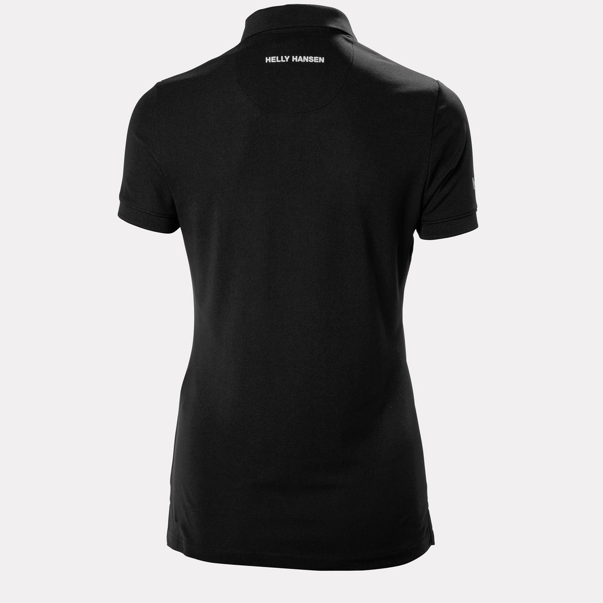 W CREWLINE POLO, BLACK, XXL