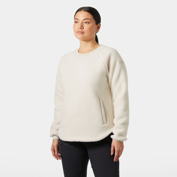 W ESCAPE TEDDY SWEATER, CREAM, L