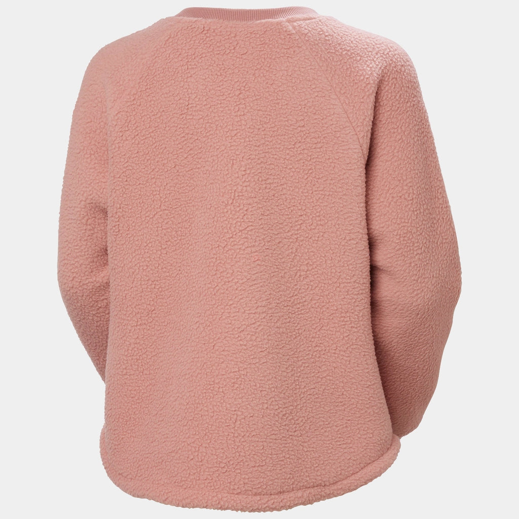 W ESCAPE TEDDY SWEATER, ASH ROSE, L