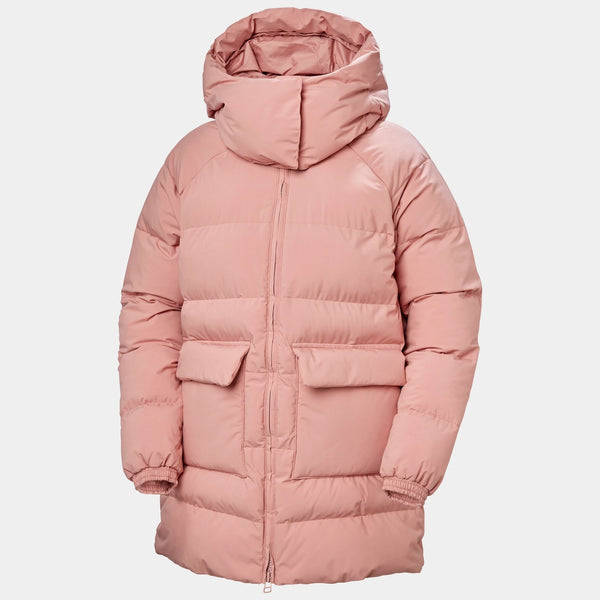 W ELLIE PUFFY PARKA, ASH ROSE, L