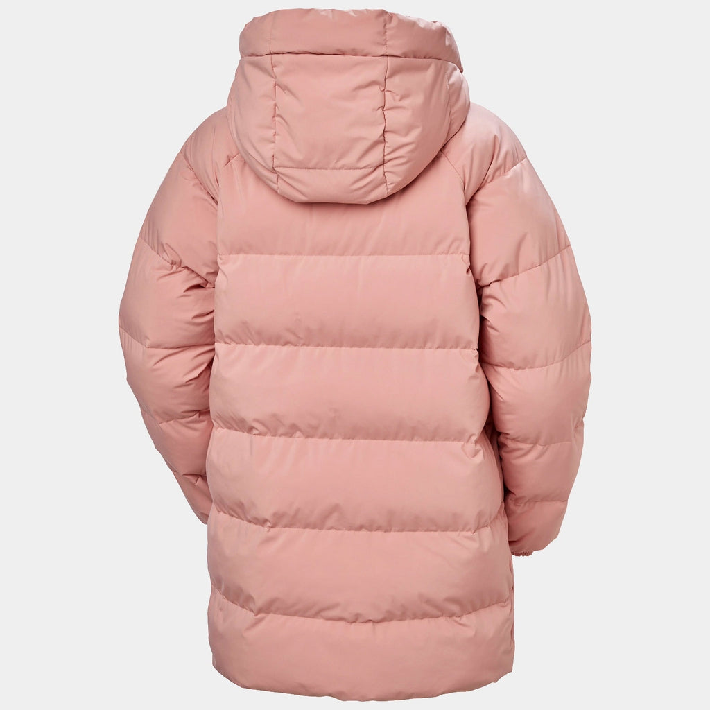 W ELLIE PUFFY PARKA, ASH ROSE, L