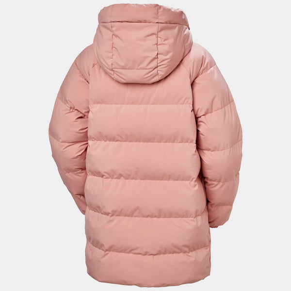 W ELLIE PUFFY PARKA, ASH ROSE, L