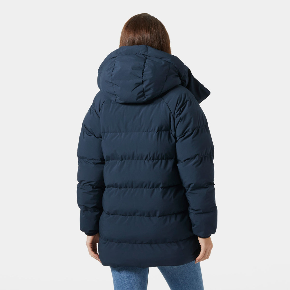 W ELLIE PUFFY PARKA, NAVY, L