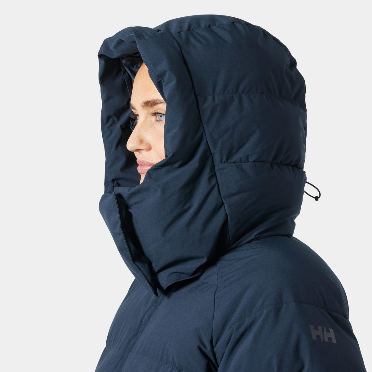 W ELLIE PUFFY PARKA, NAVY, L