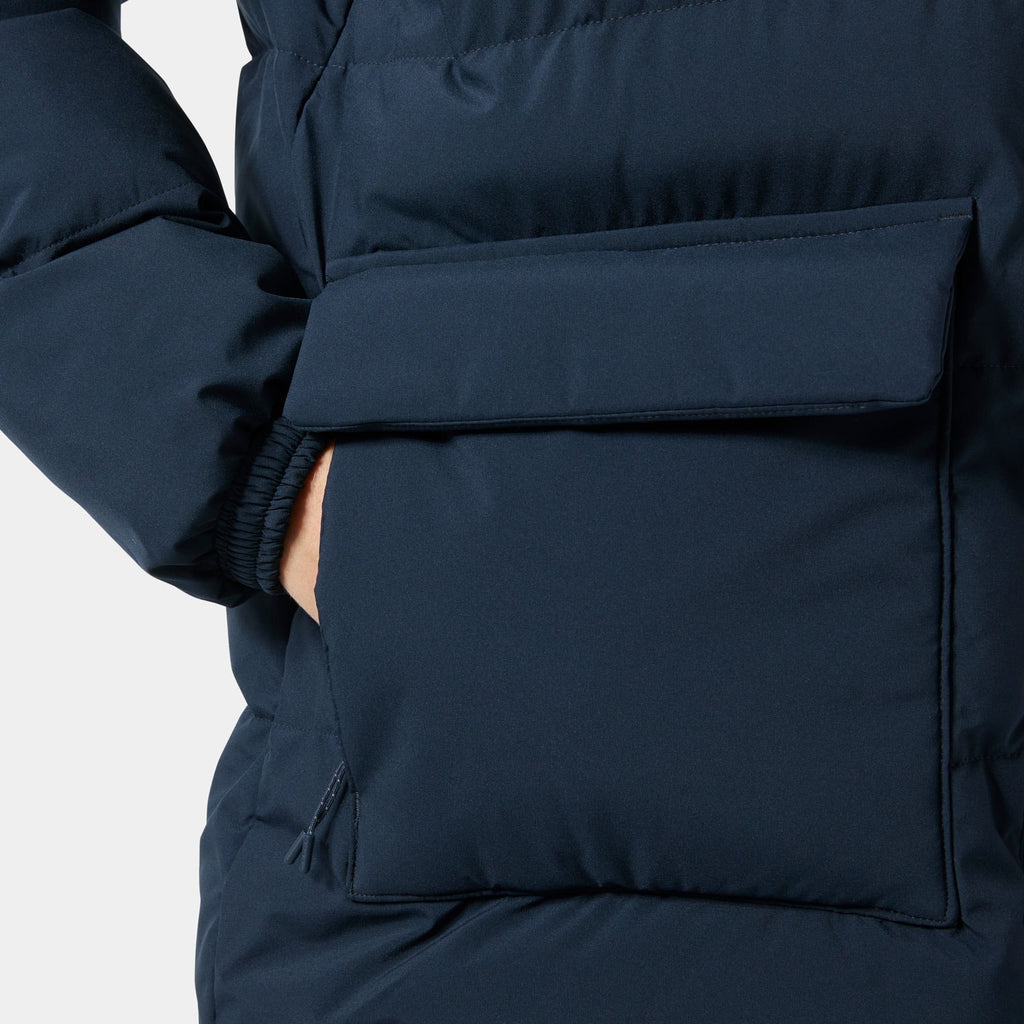 W ELLIE PUFFY PARKA, NAVY, L