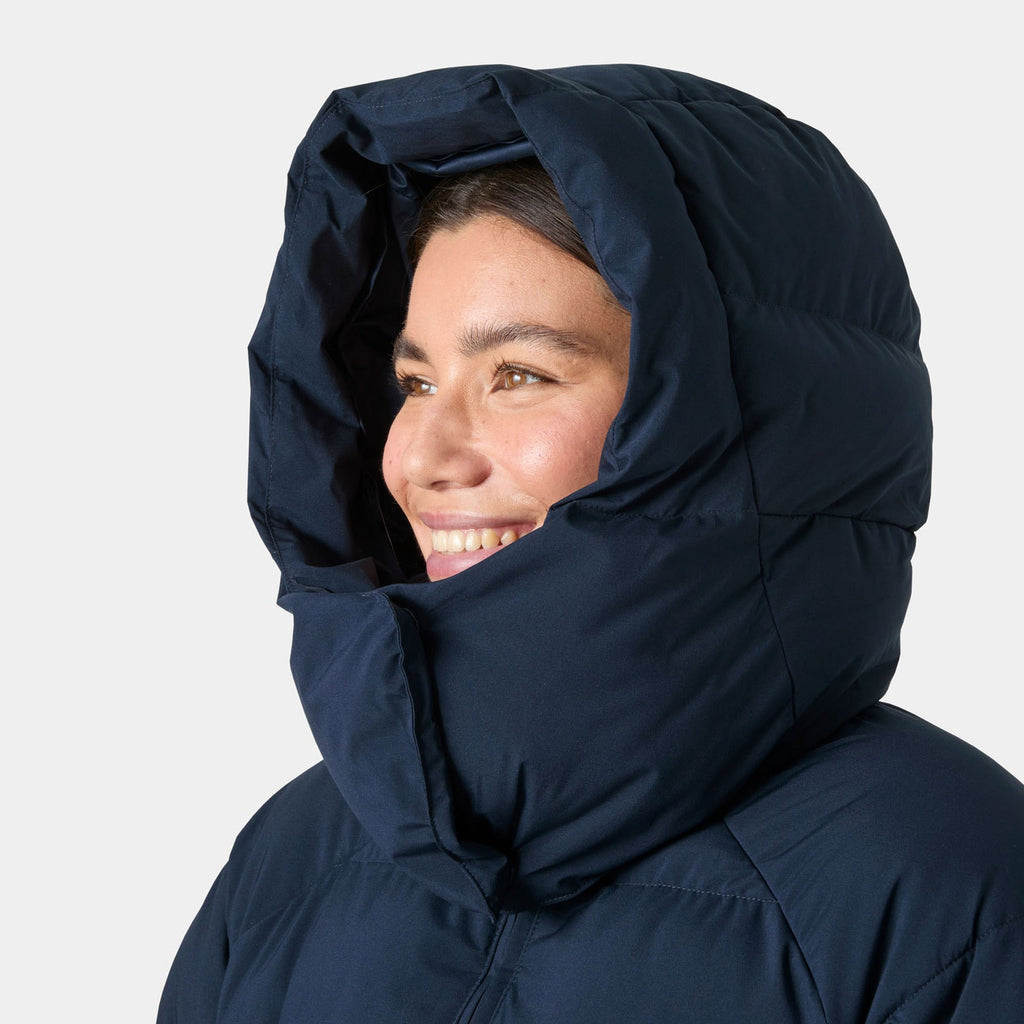 W ELLIE PUFFY PARKA, NAVY, L