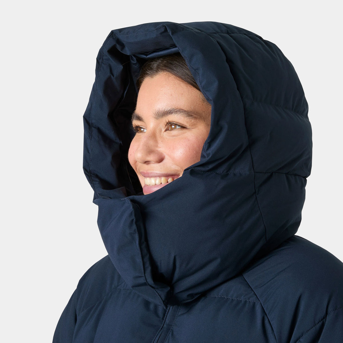 W ELLIE PUFFY PARKA, NAVY, L