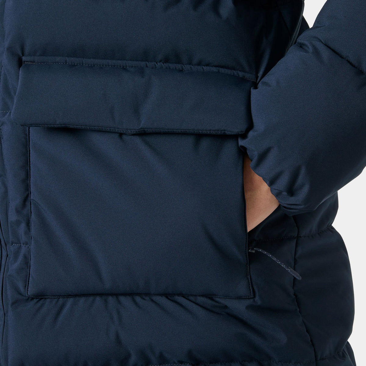 W ELLIE PUFFY PARKA, NAVY, L