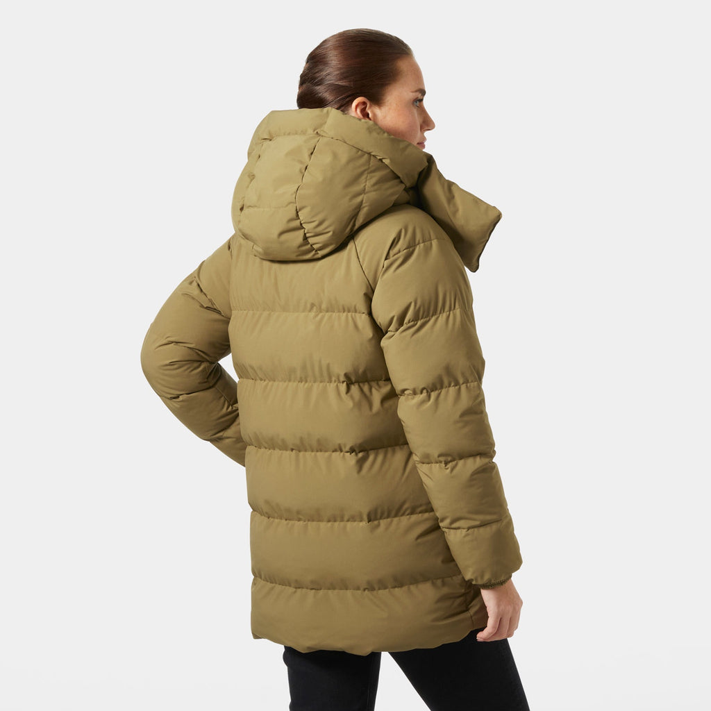 W ELLIE PUFFY PARKA, SEPIA, L