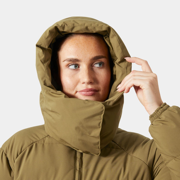 W ELLIE PUFFY PARKA, SEPIA, L