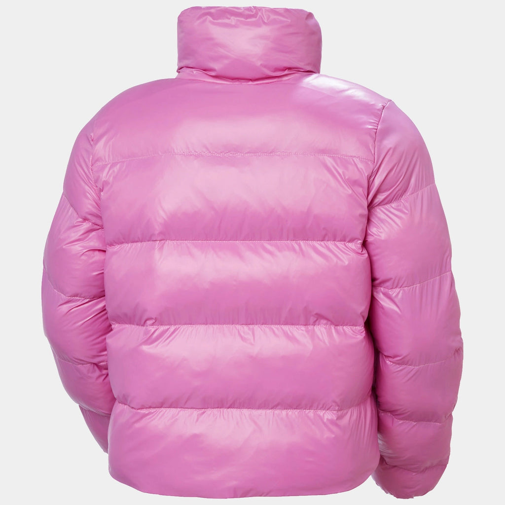 W JADE PUFFER JACKET, META PINK, L
