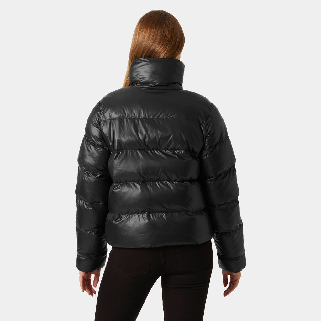W JADE PUFFER JACKET, BLACK, L