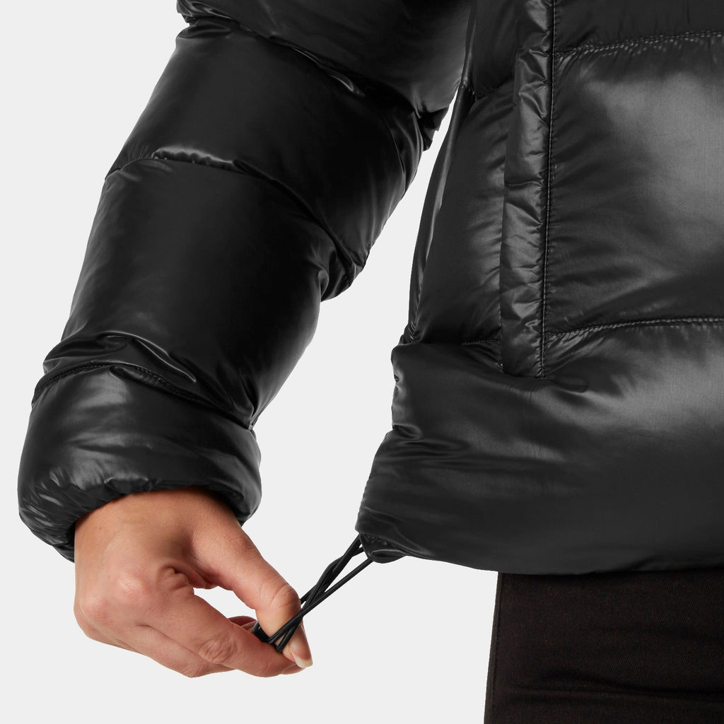 W JADE PUFFER JACKET, BLACK, L