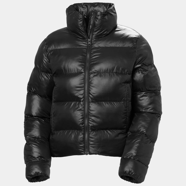 W JADE PUFFER JACKET, BLACK, L
