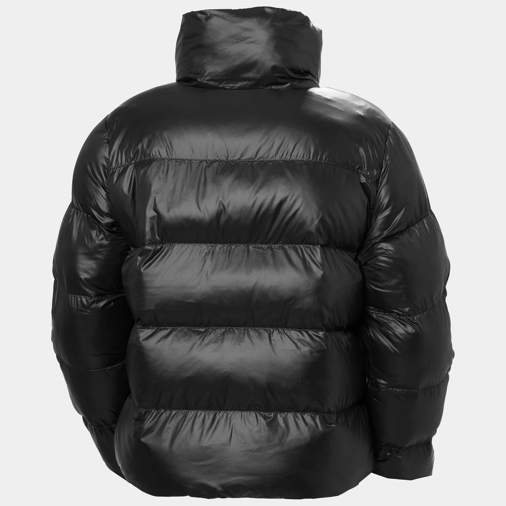 W JADE PUFFER JACKET, BLACK, L