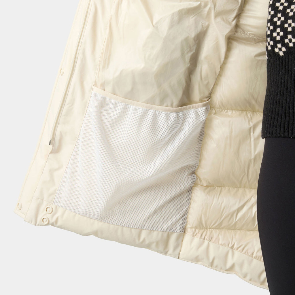 W ADORE PUFFY PARKA, CREAM, L
