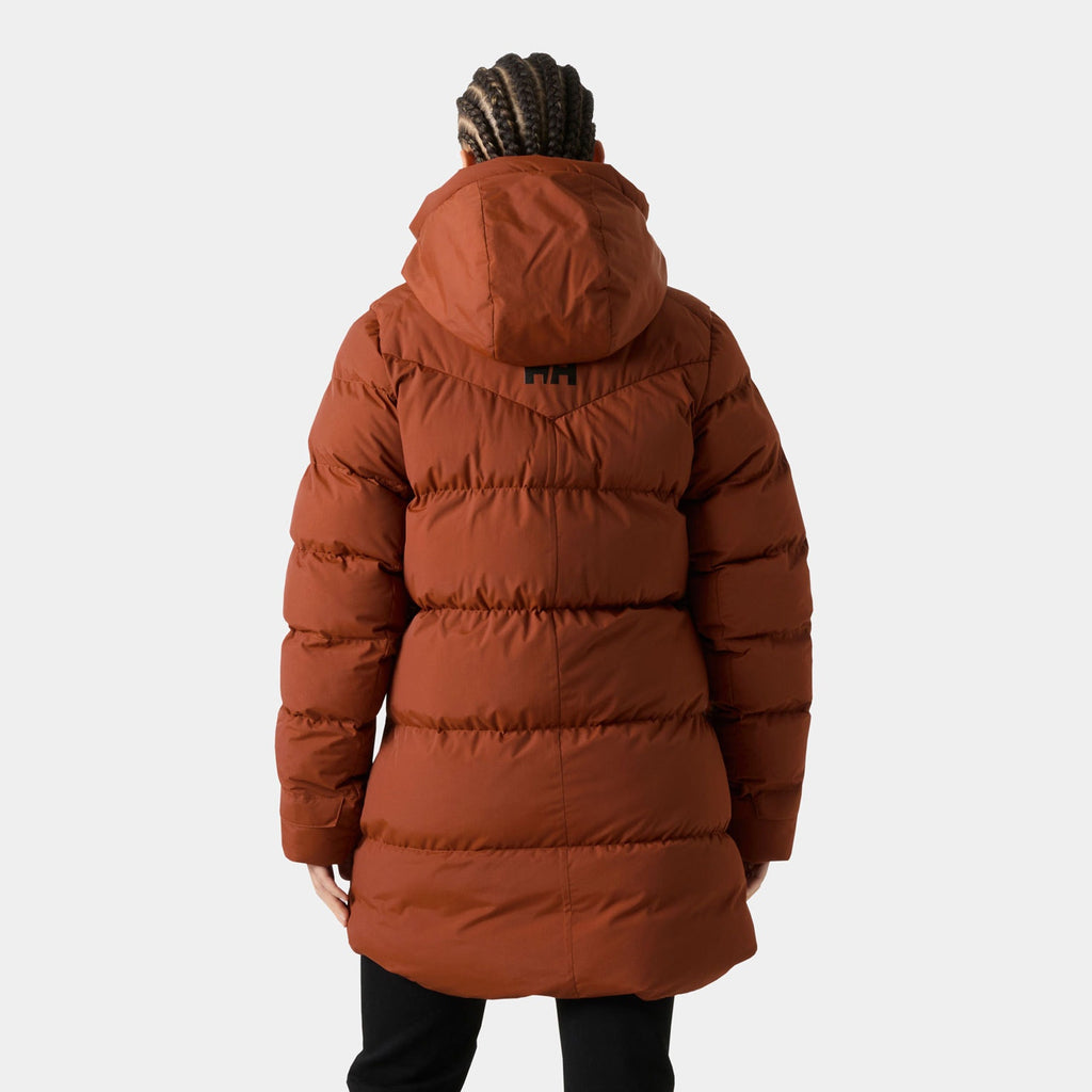W ADORE PUFFY PARKA, IRON OXIDE, L