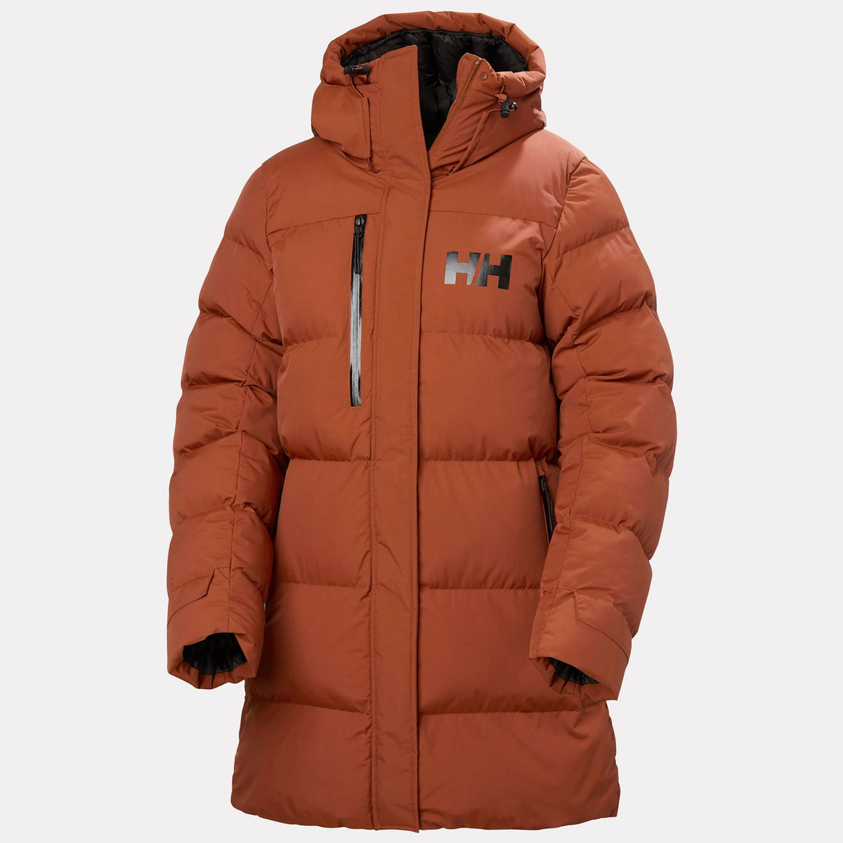 W ADORE PUFFY PARKA, IRON OXIDE, L