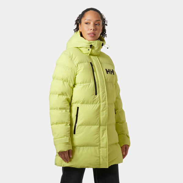 W ADORE PUFFY PARKA, SUNNY LIME, L
