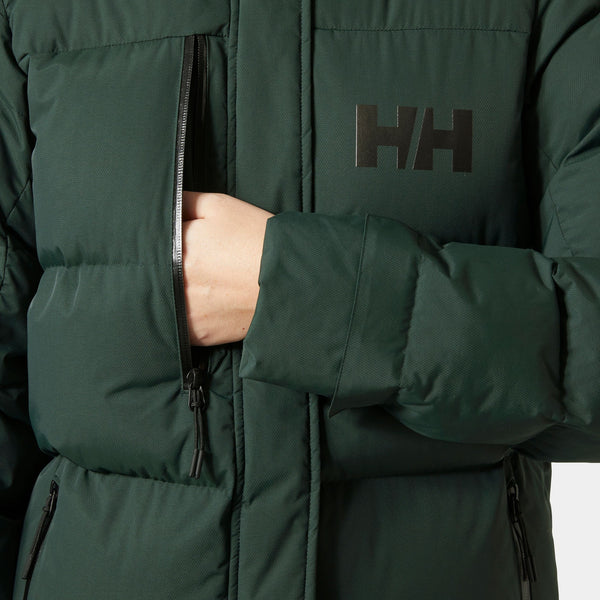 W ADORE PUFFY PARKA, DARK JUNGLE, L