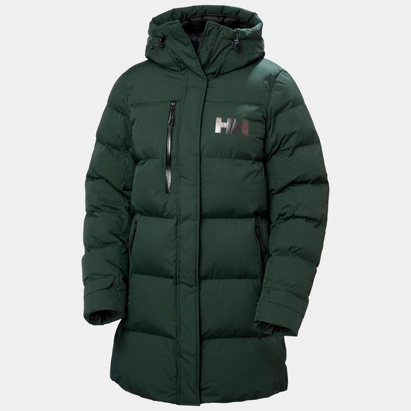 W ADORE PUFFY PARKA, DARK JUNGLE, L