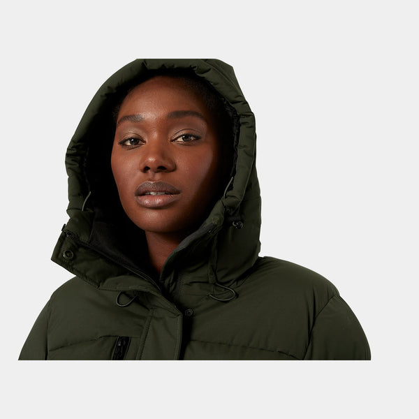 W ADORE PUFFY PARKA, UTILITY GRE, XXL