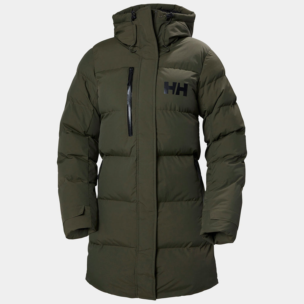 W ADORE PUFFY PARKA, UTILITY GRE, XXL